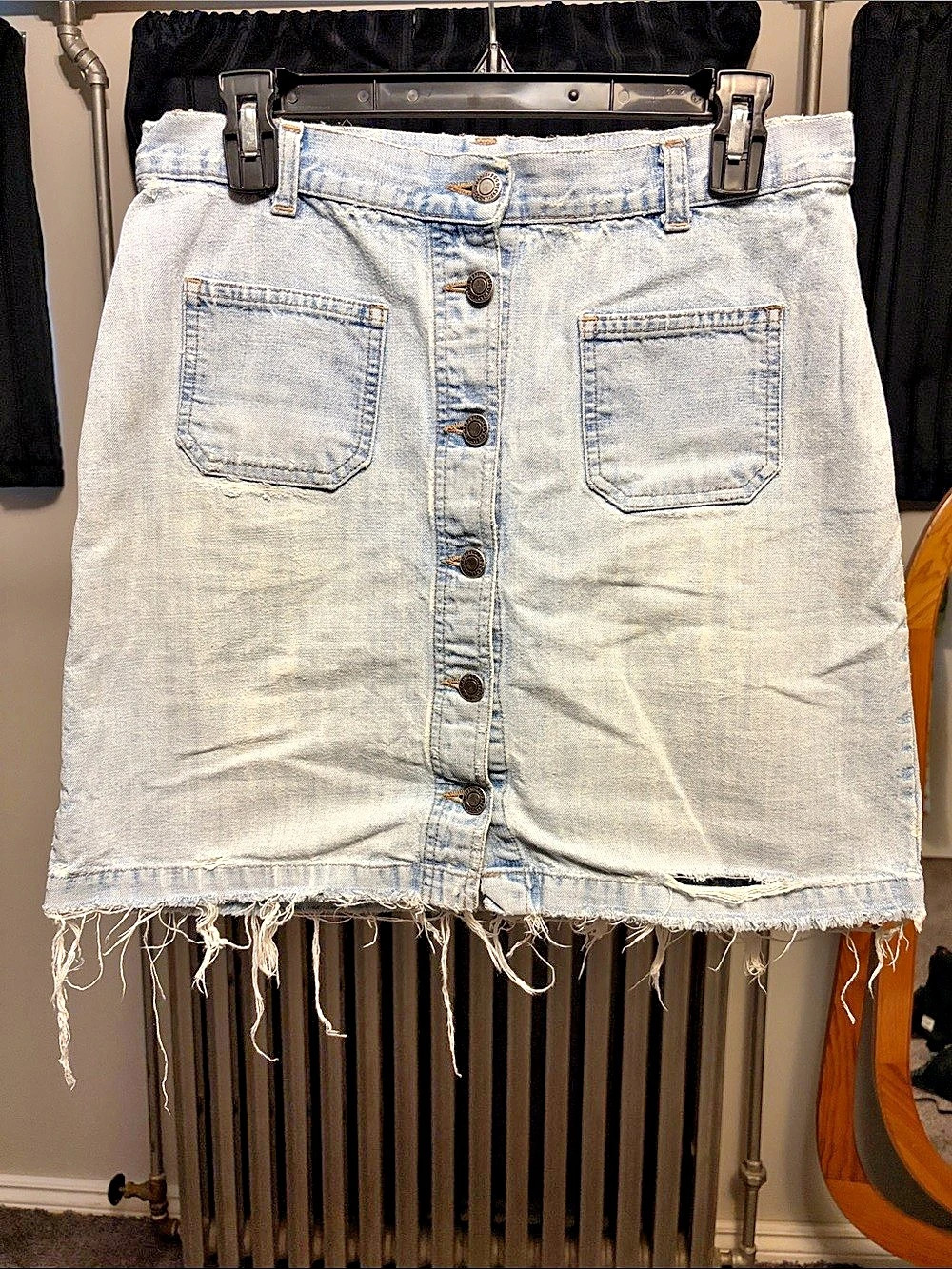 Espirit Vintage Denim Mini Skirt Size 40